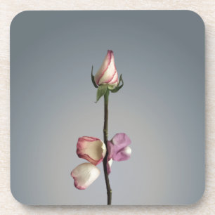 Posavasos Hasta el último pétalo...