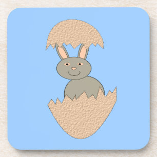 Posavasos Hatching de conejitos de la montaña rusa de huevos