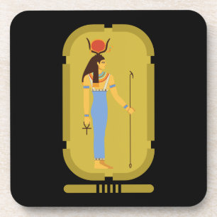 Posavasos Hathor Egyptian Ancient Goddess Bebida Cocina