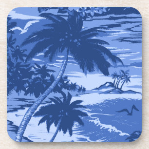 Posavasos hawaianos de corcho de Napili Bay