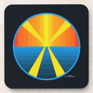 Posavasos Hawaii Horizion Sunset
