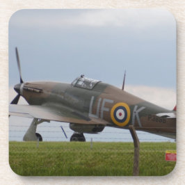 Posavasos Hawker Hurricane Vista de Tres Cuartos