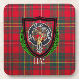 Posavasos Hay Scottish Clan Tartan & Crest
