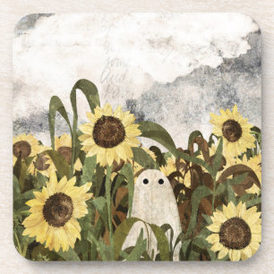 Posavasos Hay un fantasma en el campo de los girasoles otra 