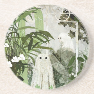 Posavasos Hay un fantasma en el Greenhouse de nuevo...