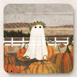 Posavasos Hay un fantasma en el parche de calabaza otra vez
