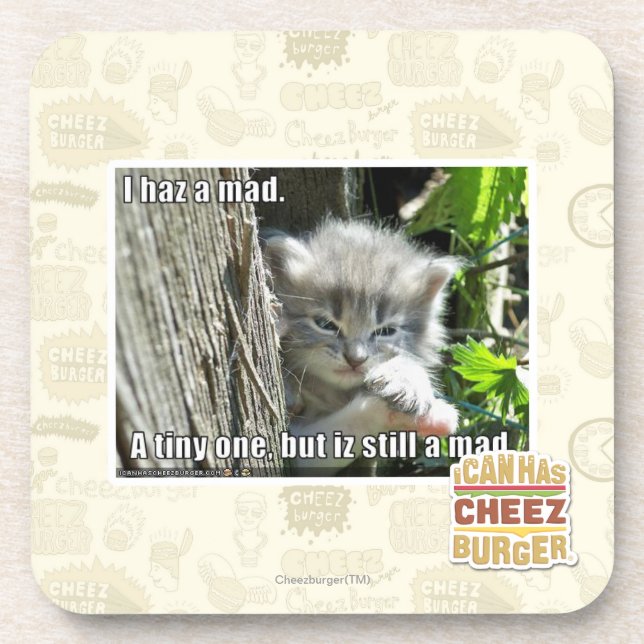 Posavasos Haz I un enojado (Frente)