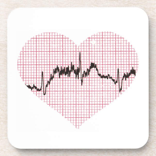 Posavasos Heart Beat VII (Frente)
