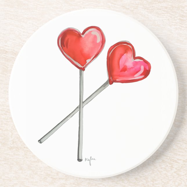 Posavasos Heart Lollies (Frente)