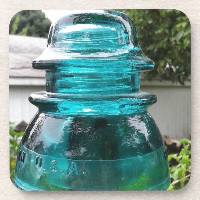 Posavasos Hecha en EE.UU., aislante de cosecha (Frente)