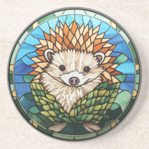 Posavasos Hedgehog de vidrio templado dulce