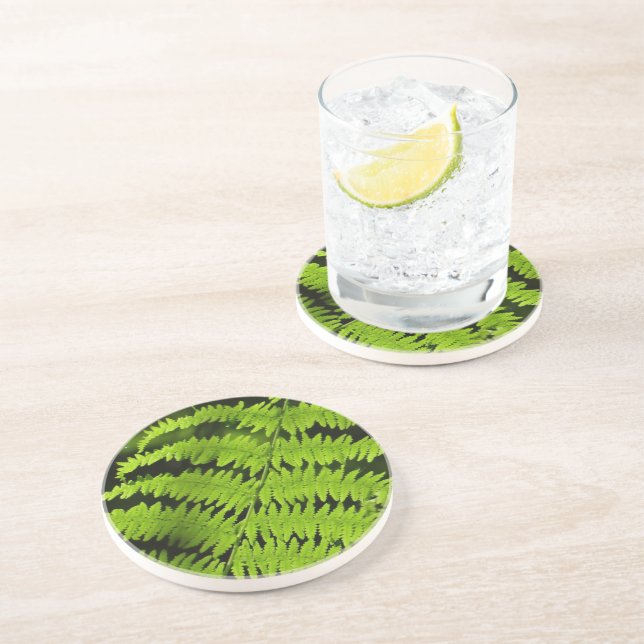 Posavasos helecho verde (Lado)