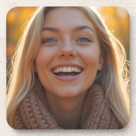 Posavasos Helena Chevalier Close-up en el bosque de otoño