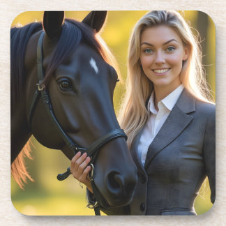 Posavasos Helena Chevalier / Majestic Friesian Companion