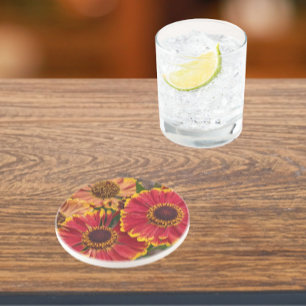 Posavasos Helenium Autumnale Blooms Floral