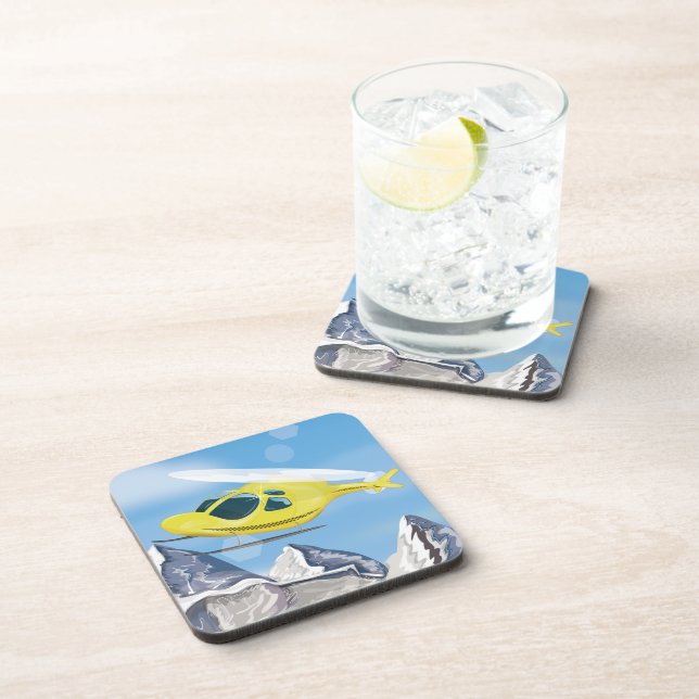 Posavasos Helicóptero de rescate (Lado Derecho)