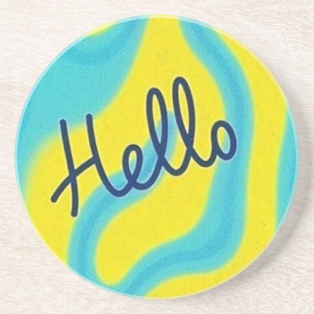 Posavasos Hello Coaster (Frente)