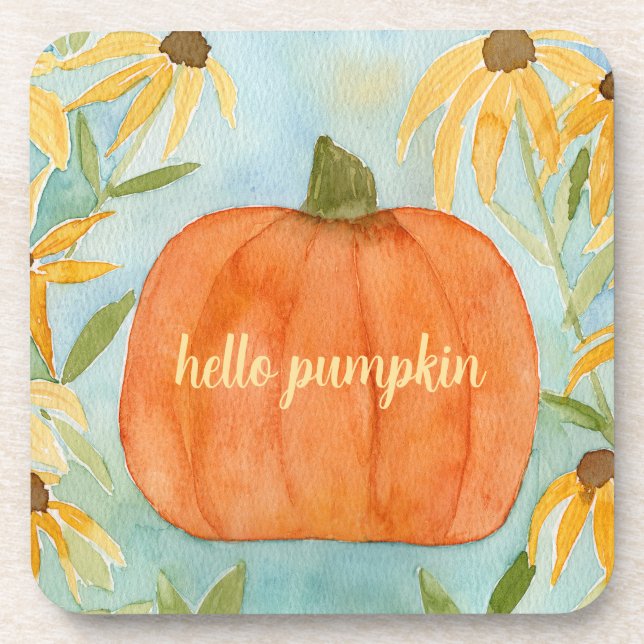 Posavasos Hello Pumpkin Coaster (Frente)