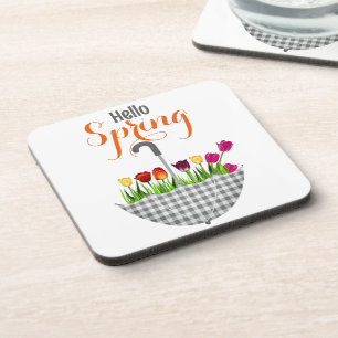Posavasos HELLO SPRING Cita Tulip Floral
