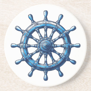 Posavasos Helm Nautical