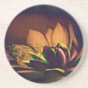 Posavasos Hen y Chicks Plantan Arte Digital