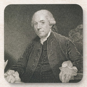 Posavasos Henry Laurens, grabado por Thomas B. Welch (1814-7