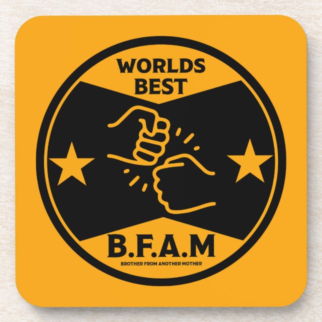 Posavasos Hermano de otra madre (Frente)