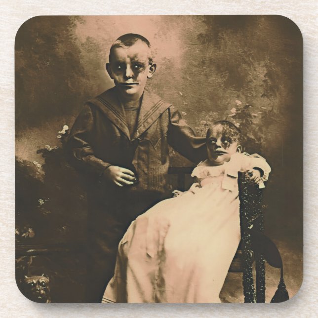 Posavasos Hermanos Zombie (Frente)