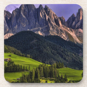 Posavasos Hermosa iglesia solitaria de St. Maddalena