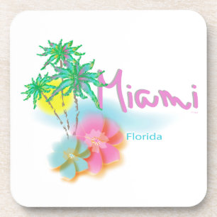 Posavasos Hermosa Miami Florida