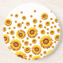 Posavasos Hermosas flores amarillas