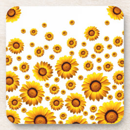 Posavasos Hermosas flores amarillas