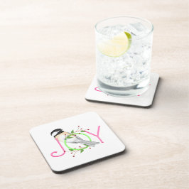 Posavasos Hermoso carbonero "Alegría"