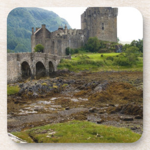 Posavasos Hermoso Castillo de Eileen Donan en el oeste de Do