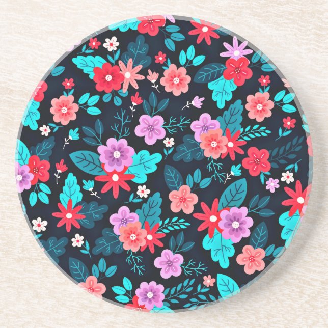 Posavasos Hermoso Ditsy Floral Background-56676 (Frente)