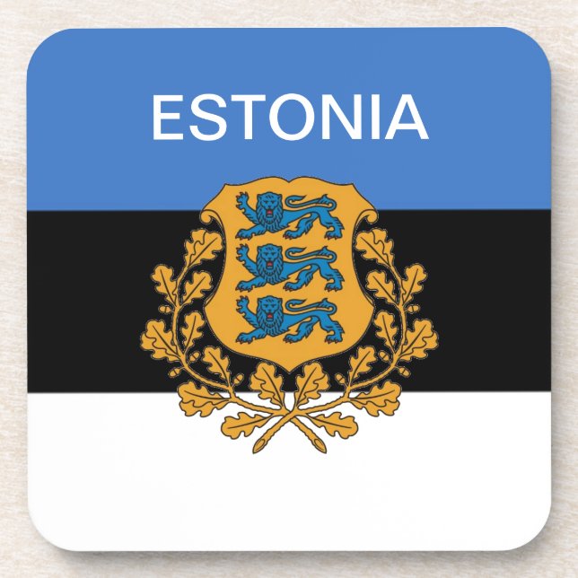 Posavasos ¡Hermoso Montón de Pascua de Estonia! (Frente)