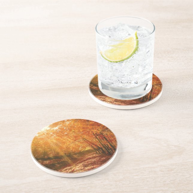 Posavasos Hermoso otoño (Lado)