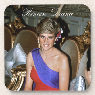Posavasos ¡Hermoso! Princesa Diana Tailandia 1988