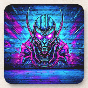 Posavasos Heroico Cyberpunk Vibe