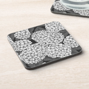 Posavasos Hidrangea blanca