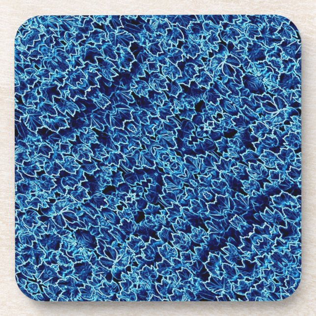 Posavasos Hiedra Azul Escarchada (Frente)
