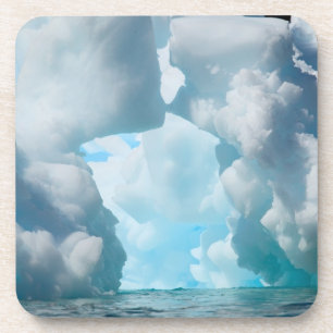 Posavasos Hielo Bergs en el extremo sur del sur