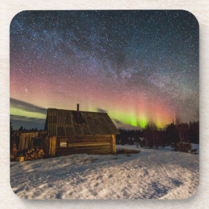 Posavasos Hielo y nieve   Aurora Polaris Murmansk, Islandia