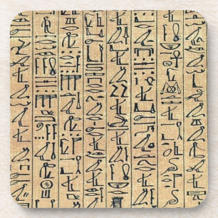 Posavasos Hieroglyphics Cork Coaster