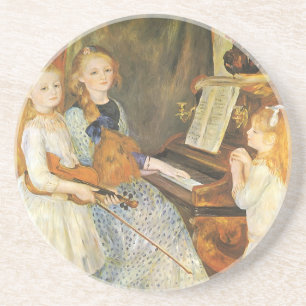 Posavasos Hijas de Catulle Mendes por Pierre Renoir