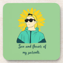 Hijo y flor de mis padres