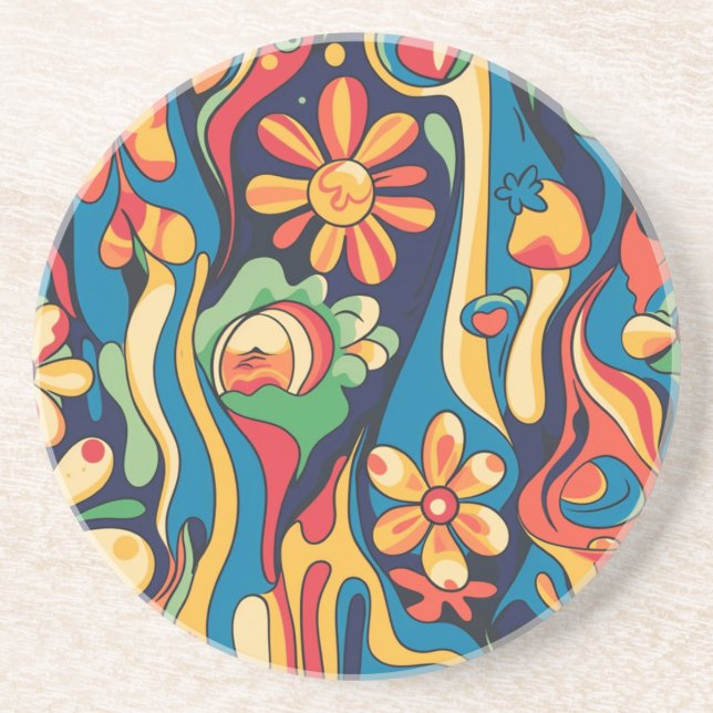 Posavasos Hippie Coaster (Frente)