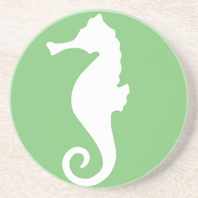 Posavasos Hipposo marino verde (Frente)