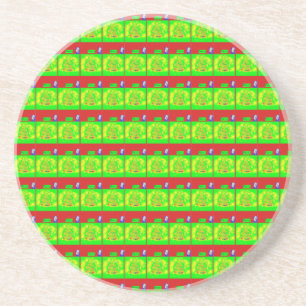 Posavasos Historia festiva de los Navidades "Merry"