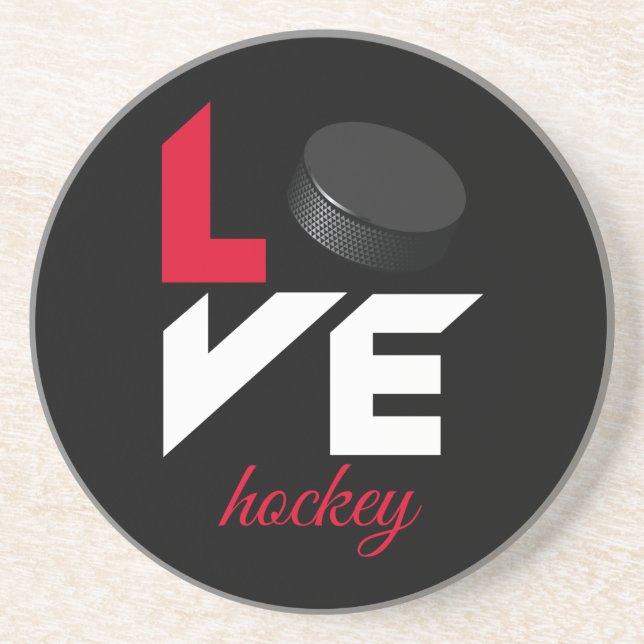 Posavasos Hockey de amor (Frente)